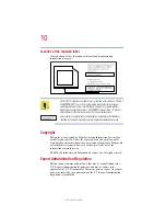 Preview for 10 page of Toshiba 5205-S119 User Manual