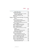 Preview for 17 page of Toshiba 5205-S119 User Manual