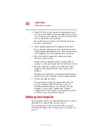 Preview for 46 page of Toshiba 5205-S119 User Manual