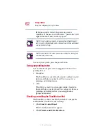 Preview for 62 page of Toshiba 5205-S119 User Manual