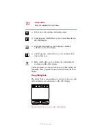 Preview for 70 page of Toshiba 5205-S119 User Manual