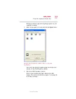 Preview for 77 page of Toshiba 5205-S119 User Manual