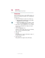 Preview for 78 page of Toshiba 5205-S119 User Manual