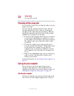 Preview for 84 page of Toshiba 5205-S119 User Manual