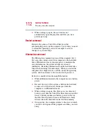 Preview for 112 page of Toshiba 5205-S119 User Manual