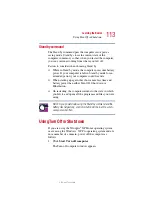 Preview for 113 page of Toshiba 5205-S119 User Manual