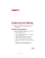 Preview for 170 page of Toshiba 5205-S119 User Manual