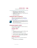 Preview for 179 page of Toshiba 5205-S119 User Manual