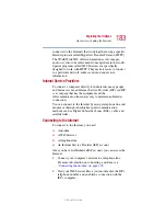 Preview for 183 page of Toshiba 5205-S119 User Manual