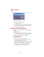 Preview for 204 page of Toshiba 5205-S119 User Manual