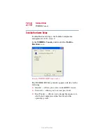 Preview for 218 page of Toshiba 5205-S119 User Manual