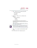 Preview for 219 page of Toshiba 5205-S119 User Manual