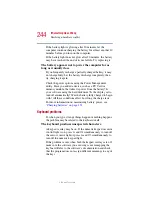 Preview for 244 page of Toshiba 5205-S119 User Manual