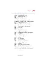 Preview for 285 page of Toshiba 5205-S119 User Manual