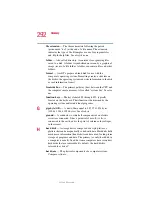 Preview for 292 page of Toshiba 5205-S119 User Manual