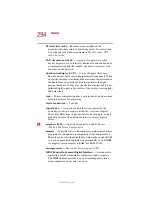 Preview for 294 page of Toshiba 5205-S119 User Manual