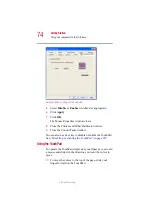 Preview for 74 page of Toshiba 5205 S705 - Satellite - Pentium 4-M 2.4 GHz User Manual