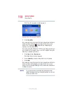 Preview for 118 page of Toshiba 5205 S705 - Satellite - Pentium 4-M 2.4 GHz User Manual