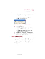 Preview for 121 page of Toshiba 5205 S705 - Satellite - Pentium 4-M 2.4 GHz User Manual