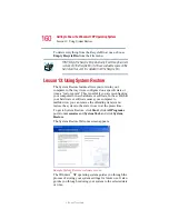 Preview for 160 page of Toshiba 5205 S705 - Satellite - Pentium 4-M 2.4 GHz User Manual