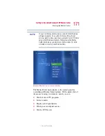 Preview for 171 page of Toshiba 5205 S705 - Satellite - Pentium 4-M 2.4 GHz User Manual