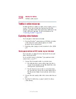 Preview for 228 page of Toshiba 5205 S705 - Satellite - Pentium 4-M 2.4 GHz User Manual