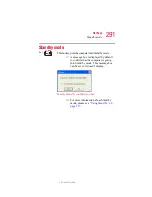 Предварительный просмотр 291 страницы Toshiba 5205 S705 - Satellite - Pentium 4-M 2.4 GHz User Manual