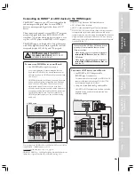 Предварительный просмотр 15 страницы Toshiba 52HMX84 - Cinema Series HD Owner'S Manual