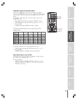 Предварительный просмотр 21 страницы Toshiba 52HMX84 - Cinema Series HD Owner'S Manual