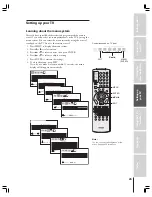 Предварительный просмотр 25 страницы Toshiba 52HMX84 - Cinema Series HD Owner'S Manual