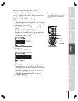 Предварительный просмотр 27 страницы Toshiba 52HMX84 - Cinema Series HD Owner'S Manual