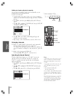 Предварительный просмотр 28 страницы Toshiba 52HMX84 - Cinema Series HD Owner'S Manual