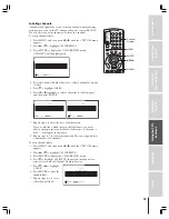 Предварительный просмотр 31 страницы Toshiba 52HMX84 - Cinema Series HD Owner'S Manual