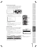 Предварительный просмотр 43 страницы Toshiba 52HMX84 - Cinema Series HD Owner'S Manual