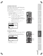 Предварительный просмотр 45 страницы Toshiba 52HMX84 - Cinema Series HD Owner'S Manual