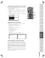 Предварительный просмотр 59 страницы Toshiba 52HMX84 - Cinema Series HD Owner'S Manual