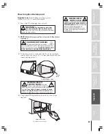 Предварительный просмотр 61 страницы Toshiba 52HMX84 - Cinema Series HD Owner'S Manual