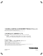 Предварительный просмотр 72 страницы Toshiba 52HMX84 - Cinema Series HD Owner'S Manual