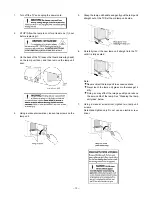 Предварительный просмотр 13 страницы Toshiba 52HMX84 - Cinema Series HD Service Manual