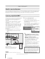 Предварительный просмотр 14 страницы Toshiba 52HMX95 - 52" Rear Projection TV Owner'S Manual