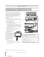 Предварительный просмотр 22 страницы Toshiba 52HMX95 - 52" Rear Projection TV Owner'S Manual