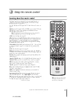 Предварительный просмотр 31 страницы Toshiba 52HMX95 - 52" Rear Projection TV Owner'S Manual