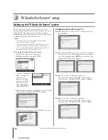 Предварительный просмотр 42 страницы Toshiba 52HMX95 - 52" Rear Projection TV Owner'S Manual