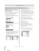 Предварительный просмотр 48 страницы Toshiba 52HMX95 - 52" Rear Projection TV Owner'S Manual