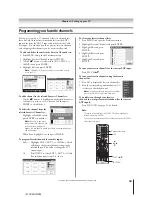 Предварительный просмотр 49 страницы Toshiba 52HMX95 - 52" Rear Projection TV Owner'S Manual