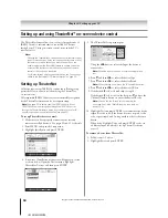 Предварительный просмотр 50 страницы Toshiba 52HMX95 - 52" Rear Projection TV Owner'S Manual