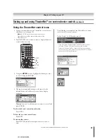 Предварительный просмотр 51 страницы Toshiba 52HMX95 - 52" Rear Projection TV Owner'S Manual