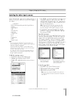 Предварительный просмотр 73 страницы Toshiba 52HMX95 - 52" Rear Projection TV Owner'S Manual