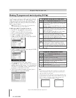 Предварительный просмотр 98 страницы Toshiba 52HMX95 - 52" Rear Projection TV Owner'S Manual