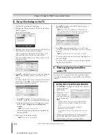 Предварительный просмотр 112 страницы Toshiba 52HMX95 - 52" Rear Projection TV Owner'S Manual